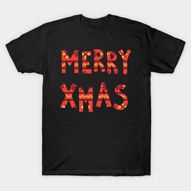 merry xmas T-Shirt by Liki